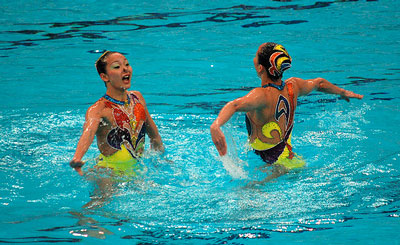 Choisir sa musique en natation synchronisée