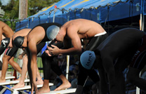 Départ de natation